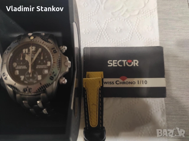 Часовник Sector 950 Titanium, снимка 3 - Мъжки - 53092433