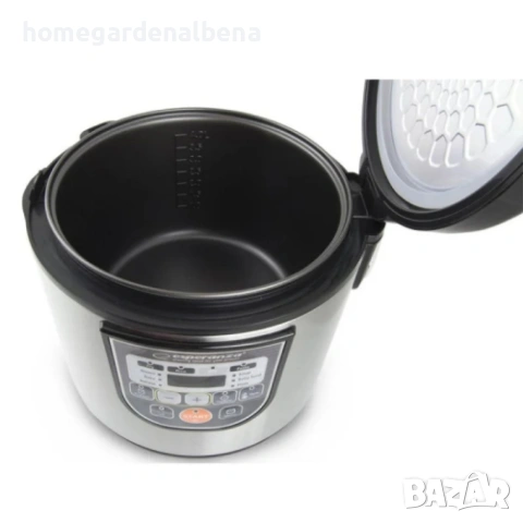 Мултикукър Esperanza 860W, 5 литра, 11 Програми, 24м. Гаранция, снимка 8 - Мултикукъри - 54181791