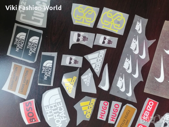 Стикери за дрехи - adidas , nike , puma , stone island , the north face , pause , balenciaga , hugo , снимка 2 - Други - 51904967