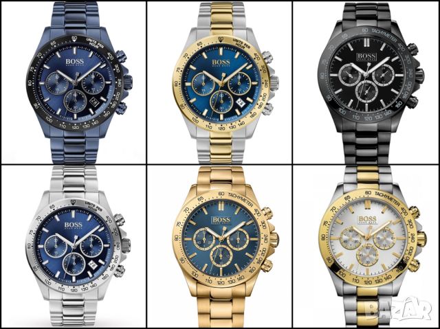 HUGO Boss Мъжки Часовници | Над 30 Модела | Нови Оригинални Часовници, снимка 1 - Мъжки - 40843322
