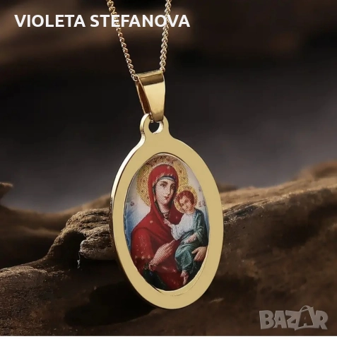 Дамски позлатени бижута от медицинска неръждаема стомана , снимка 5 - Колиета, медальони, синджири - 52805116