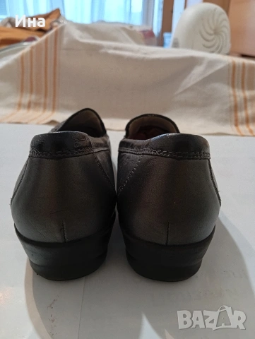 Отлични сиви обувки немска марка WALDLAUFER естеств.кожа н.5.5, снимка 5 - Дамски ежедневни обувки - 53714177