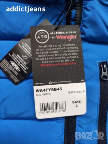 Мъжко яке Wrangler ATG размер L/XL, снимка 6 - Якета - 46806728