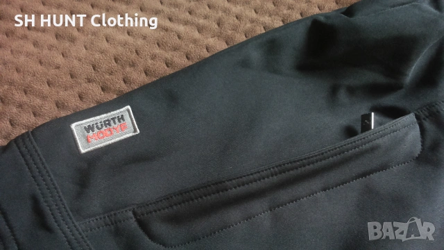 WURTH MODYF Softshell Jacket Nature Work размер L работно яке софтшел W4-735, снимка 9 - Якета - 53062582