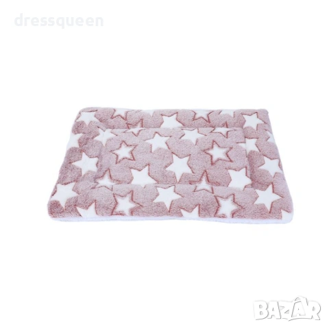 4728 Пухкава плюшена постелка за малки и средни породи, снимка 2 - За кучета - 53778715