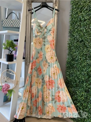 дълги флорални рокли , снимка 4 - Рокли - 50874475