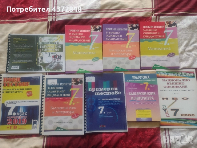 Подготовка за външно оценяване за 7 клас 