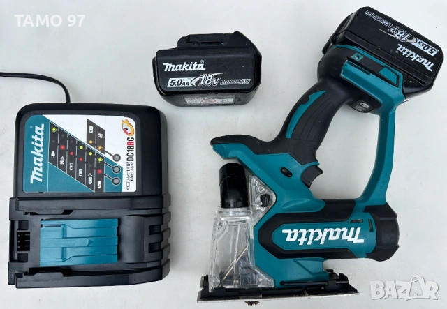 Makita DSD180 - Акумулаторен прободен трион за гипсокартон 2x18V 5.0Ah