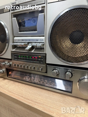🔉Ретро радиокасетофон AKAI AJ-500FL🔉, снимка 6 - Радиокасетофони, транзистори - 53232685