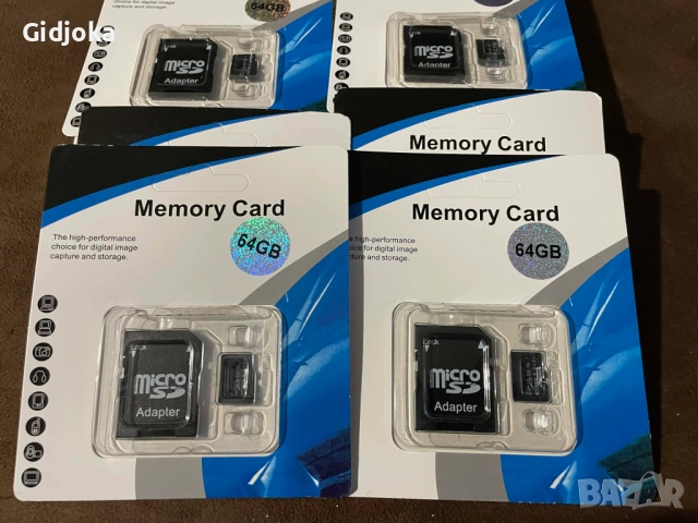 Micro sd / карти памет 64 GB - 6.99 лв!