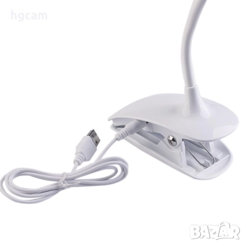 LED лампичка с гъвкаво рамо и защипване GARV R921, снимка 4 - Друга електроника - 52367403