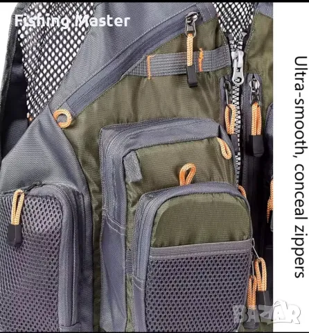 Риболовна жилетка ( елек), снимка 6 - Екипировка - 50041762