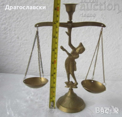 Различни модели стари, декоративни везни:  везничка ВЕЗНА кантар Темида, дърво и месинг, снимка 3 - Декорация за дома - 28870527