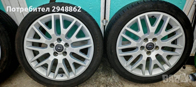 джанти с нови гуми18 цола 5х110 opel/опел, снимка 3 - Гуми и джанти - 54185428