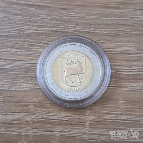 Латвия 2 евро 2025 Селия