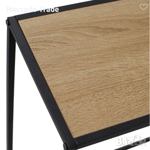 Декоративна помощна масичка Mercado Trade, Метална рамка и MDF плот, снимка 3 - Декорация за дома - 53514909