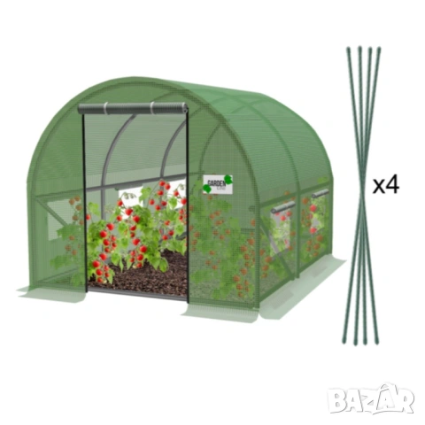 Компактна оранжерия – лесен монтаж и стабилна рамка, снимка 4 - Оранжерии - 53812848