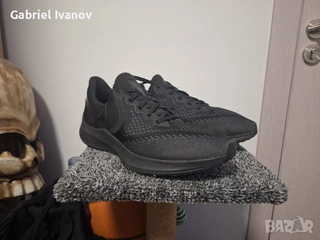 Nike Zoom Winflo 6 Triple Black, 46, снимка 1 - Маратонки - 48261954