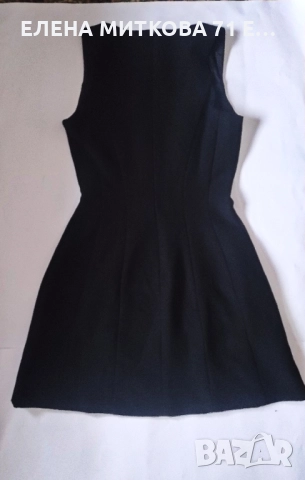Mango елегантна черна рокля размер М необличана, снимка 2 - Рокли - 52334101