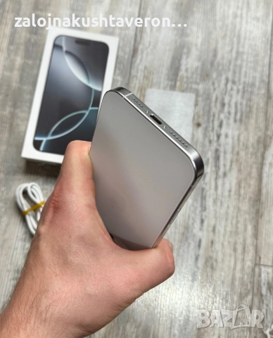  Iphone 16 Pro Max 256 GB - 100 % Battery 🔋 White Отличен   Екран и Гръб са отлични, а , снимка 8 - Apple iPhone - 52147182