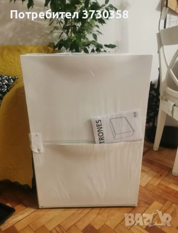 Нов шкаф за обувки икеа ikea бял trones  , снимка 1