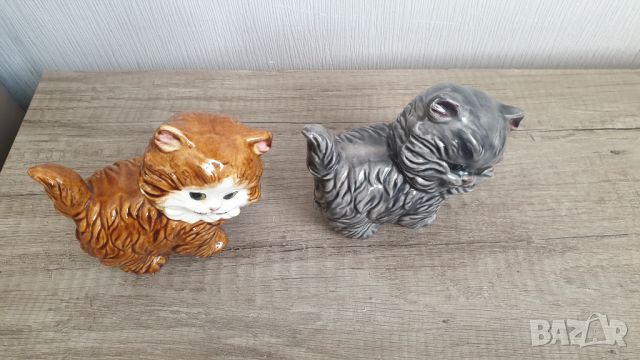 Две стари порцеланови фигурки на котета, снимка 6 - Антикварни и старинни предмети - 45155088
