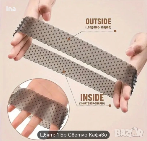 Силиконов ластик за прикрепяне на перуката към главата, снимка 4 - Аксесоари за коса - 53120562