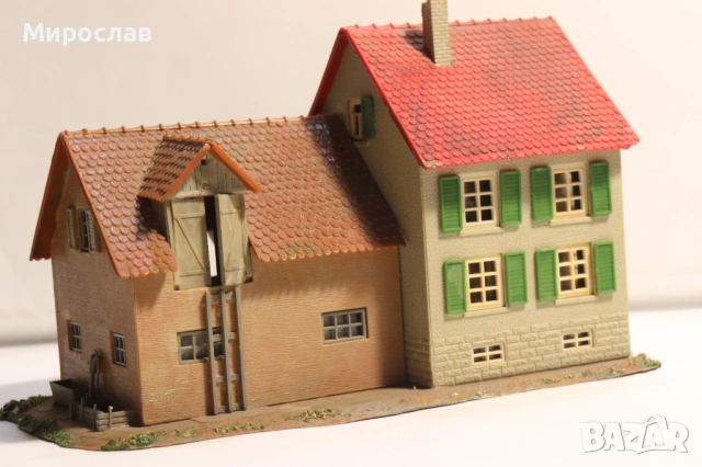 FALLER? KIBRI? VOLLMER? H0 1/87 СГРАДА КЪЩА ВАГОН ВЛАК ЖП, снимка 6 - Влакчета, самолети, хеликоптери - 53742858