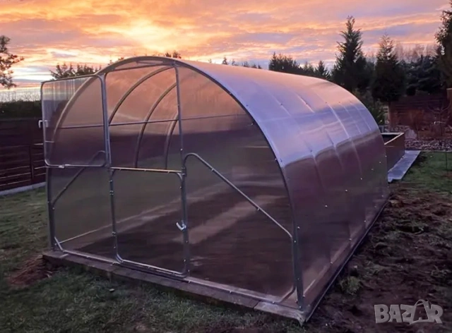 Оранжерии с поликарбонат 3х4,3х6,3х8 3х10 — профил 40×20 • без заварки • доставка, снимка 5 - Оранжерии - 53613842