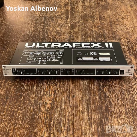 Behringer Ultrafex II EX3100 2-канален

многоканален процесор за подобряване на звука