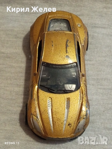 Метална количка спортен модел много красива за КОЛЕКЦИЯ ДЕКОРАЦИЯ 43129, снимка 5 - Колекции - 53570574