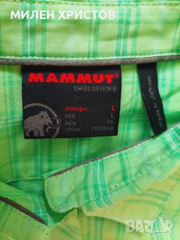 Mammut-Оригинална спортна риза- размер L, снимка 2 - Ризи - 45383316