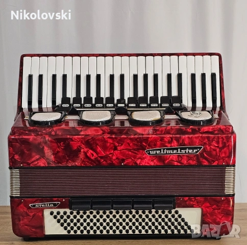 Акордеон Weltmeister Stella , снимка 2 - Акордеони - 53942308