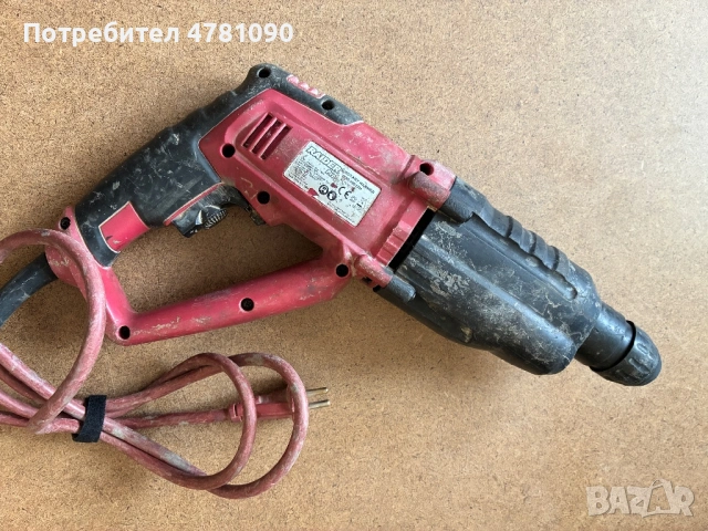 Перфоратор Raider HD12H - SDS-plus, 950W, 3J - работещ, снимка 2 - Перфоратори - 54013611