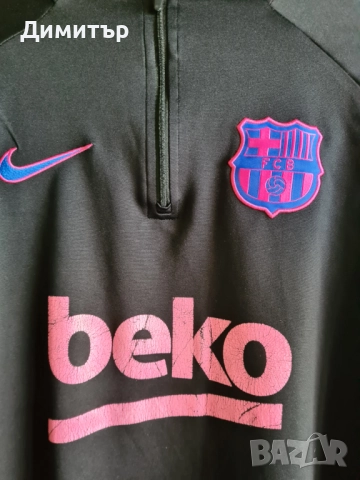 Горнище Nike на FC Barcelona Барселона, снимка 3 - Футбол - 52660323