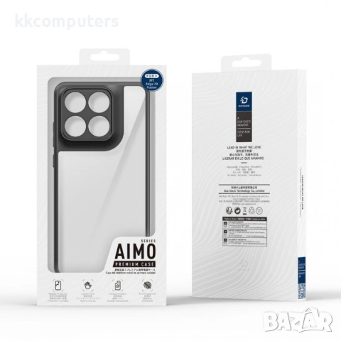 DUX DUCIS Aimo Прозрачен Калъф за Motorola Edge 70 Fusion+ 5G / Fusion 5G - PC+TPU, 0.8mm защита, 1., снимка 8 - Калъфи, кейсове - 54124713