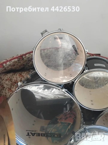барабани комплект , снимка 2 - Ударни инструменти - 53335412
