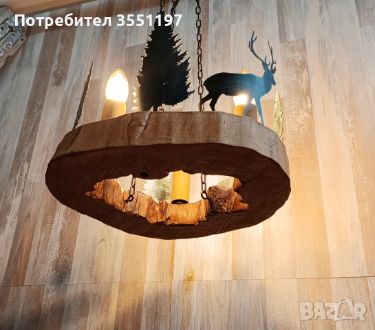 Висяща лампа за таван, снимка 6 - Лампи за таван - 52886636