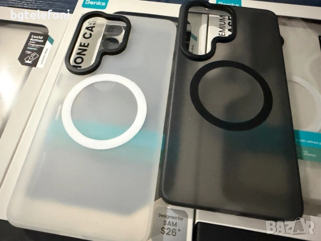 BENKS луксозни матирани Magsafe гърбове за Samsung Galaxy S26 Ultra,S26+,S26, снимка 13 - Калъфи, кейсове - 53953238