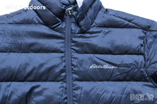 EDDIE BAUER - две мъжки олекотени пухени якета, размер L; пухенки, снимка 2 - Якета - 52368168