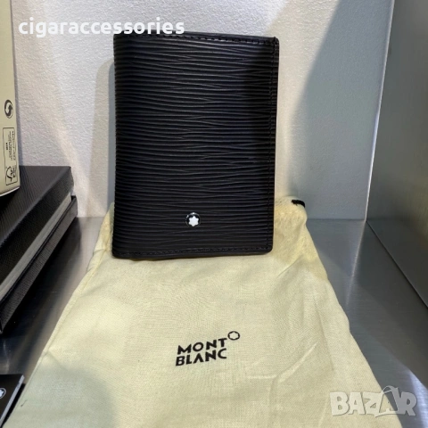 Оригинален Montblanc портфейл – чисто нов, пълен комплект, снимка 9 - Портфейли, портмонета - 53177268