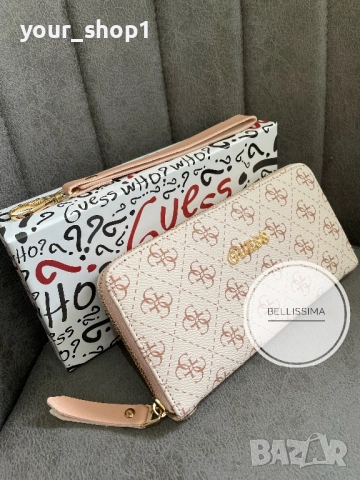 Guess дамско портмоне портфейл , снимка 5 - Портфейли, портмонета - 51852222