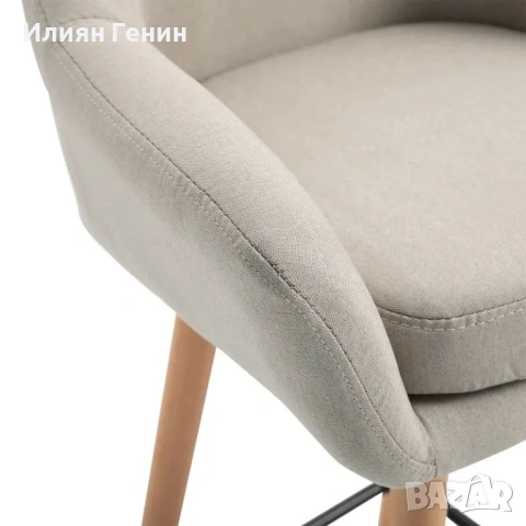 Комплект бар столове HOMCOM от 2 части, снимка 6 - Столове - 53438343