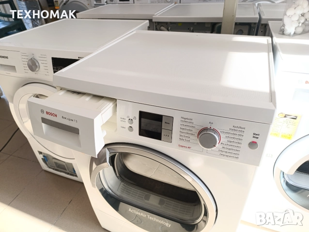 Сушилня BOSCH клас А+ с термопомпа 7кг. , снимка 4 - Сушилни - 52942938