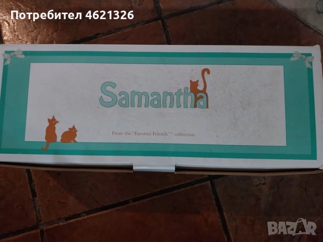 Винтидж порцеланова кукла Саманта от колекция Джордж, сертификат, снимка 16 - Декорация за дома - 52069302