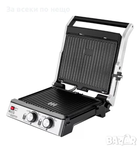 ✨Грил/скара ECG KG 2033 Duo Grill & Waffle, 2000W, снимка 3 - Скари - 46988903