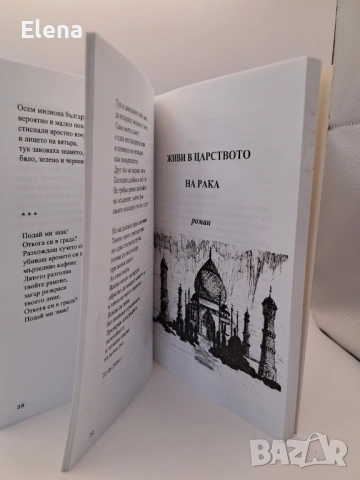 Живи в царството на рака, стихосбирка + роман - Хайри Хамдан, снимка 5 - Художествена литература - 53440842