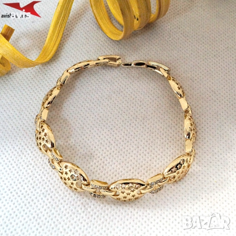 Гривна с 14К златно покритие 234817