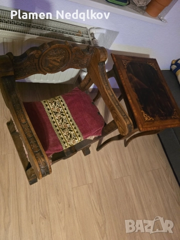 Старо столче., снимка 3 - Антикварни и старинни предмети - 52044920
