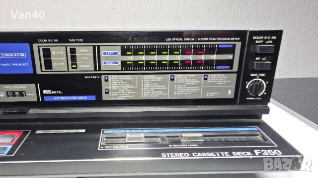 Касетен дек Aiwa F350, снимка 2 - Декове - 53998687